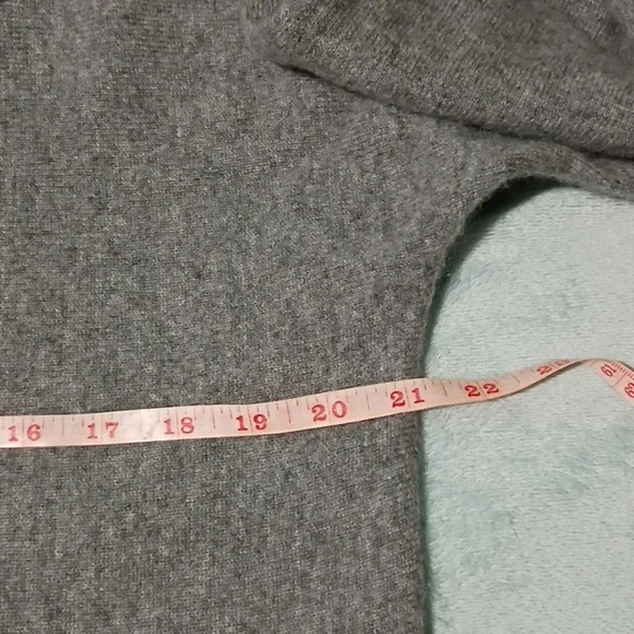 Charter Club Luxury Gray 100%cashemere Suether Women Size L - Picture 3 of 8